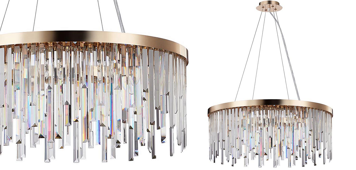 Люстра Bennett Chandelier gold Люстра Bennett Chandelier gold - Loft-Concept в Брянске