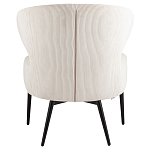 Современное мягкое кресло на металлических ножках Rakush Milk варинант исполнения - 3 | Loft Concept в Брянске