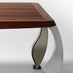 Дизайнерский раздвижной обеденный стол Poltronova Split Dining Table варинант исполнения - 9 | Loft Concept в Брянске