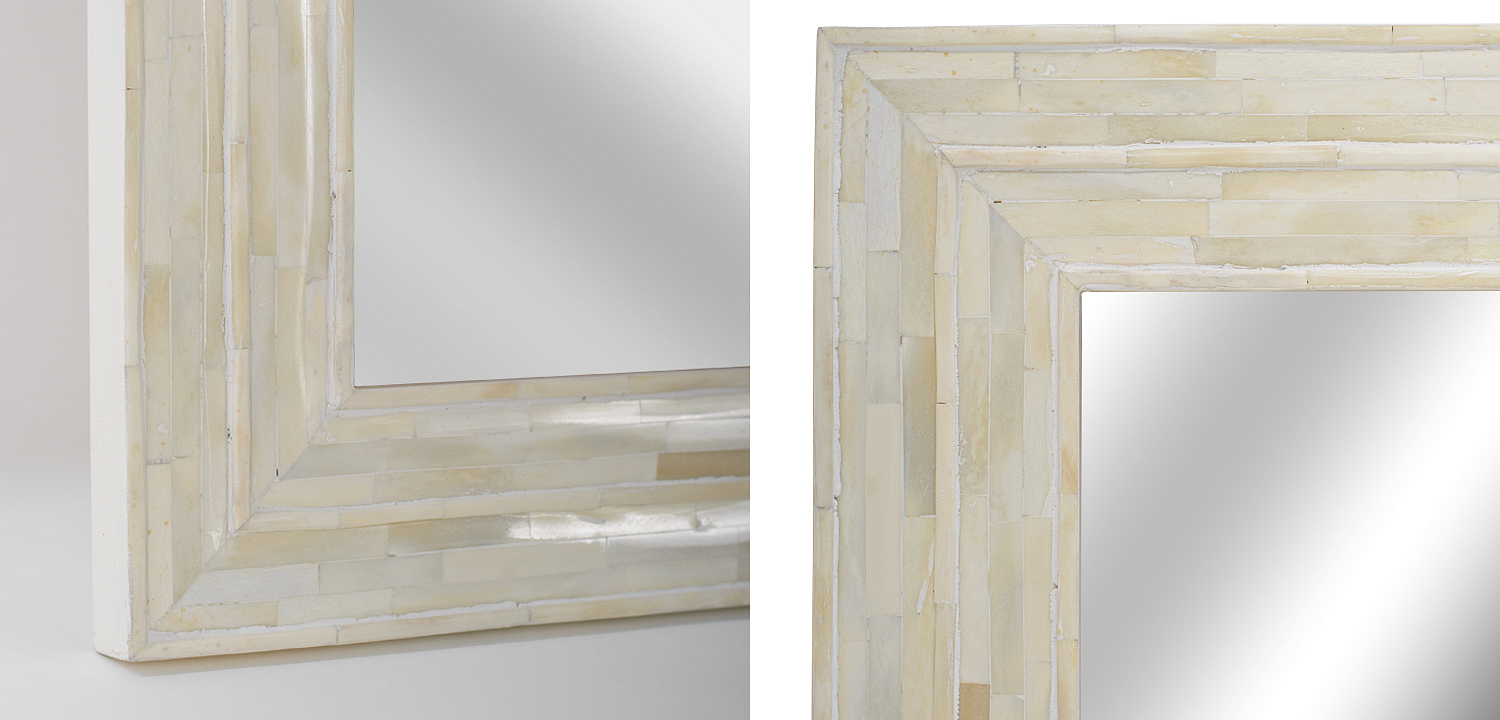 Зеркало Bone Inlay white Зеркало Bone Inlay white - Loft-Concept в Брянске