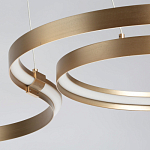 Люстра подвесная светодиодная в виде волнообразной ленты Ribbon Vortex варинант исполнения - 18 | Loft Concept в Брянске