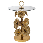 Столик металлический Golden Flower варинант исполнения - 1 | Loft Concept в Брянске