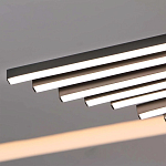 Люстра в виде распахнутых крыльев из тонких металлических планок Flight of Freedom варинант исполнения - 13 | Loft Concept в Брянске