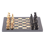 Шахматы настольные из натурального камня Оникс Decorative Thematic Chess варинант исполнения - 1 | Loft Concept в Брянске