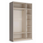 Шкаф трёхстворчатый платяной Satin Furniture варинант исполнения - 2 | Loft Concept в Брянске