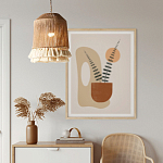 Люстра круглая плетеная с кисточками Small Solar Glow варинант исполнения - 1 | Loft Concept в Брянске