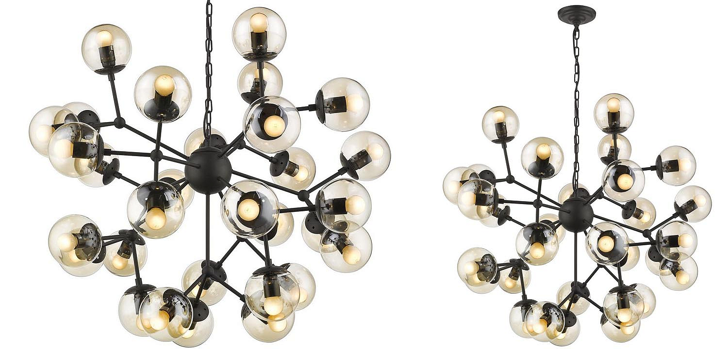 Люстра Modo Chandelier black Люстра Modo Chandelier black - Loft-Concept в Брянске
