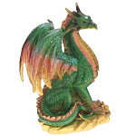 Декоративная статуэтка Дракон Green Orange Dragon Statuette варинант исполнения - 1 | Loft Concept в Брянске
