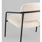 Кресло лаунж Rooney букле белый варинант исполнения - 3 | Loft Concept в Брянске