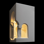 Встраиваемый в стену гипсовый светильник под покраску с арками и рельефными колоннами Antiquity Athena варинант исполнения - 5 | Loft Concept в Брянске