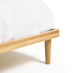 Кровать из массива дуба с пружинным блоком Mateta варинант исполнения - 7 | Loft Concept в Брянске