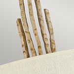 Бра с белым абажуром и элементами в виде натуральных веток Hinkley варинант исполнения - 2 | Loft Concept в Брянске