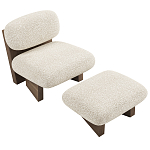 Кресло с оттоманкой Hawaii варинант исполнения - 2 | Loft Concept в Брянске