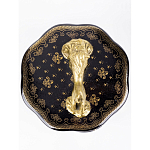 Шкатулка черного цвета с крышкой с фигуркой льва Eden Garden варинант исполнения - 5 | Loft Concept в Брянске