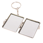 Зеркало брелок складное двухстороннее из натурального камня Малахит Stone Mirrors варинант исполнения - 3 | Loft Concept в Брянске