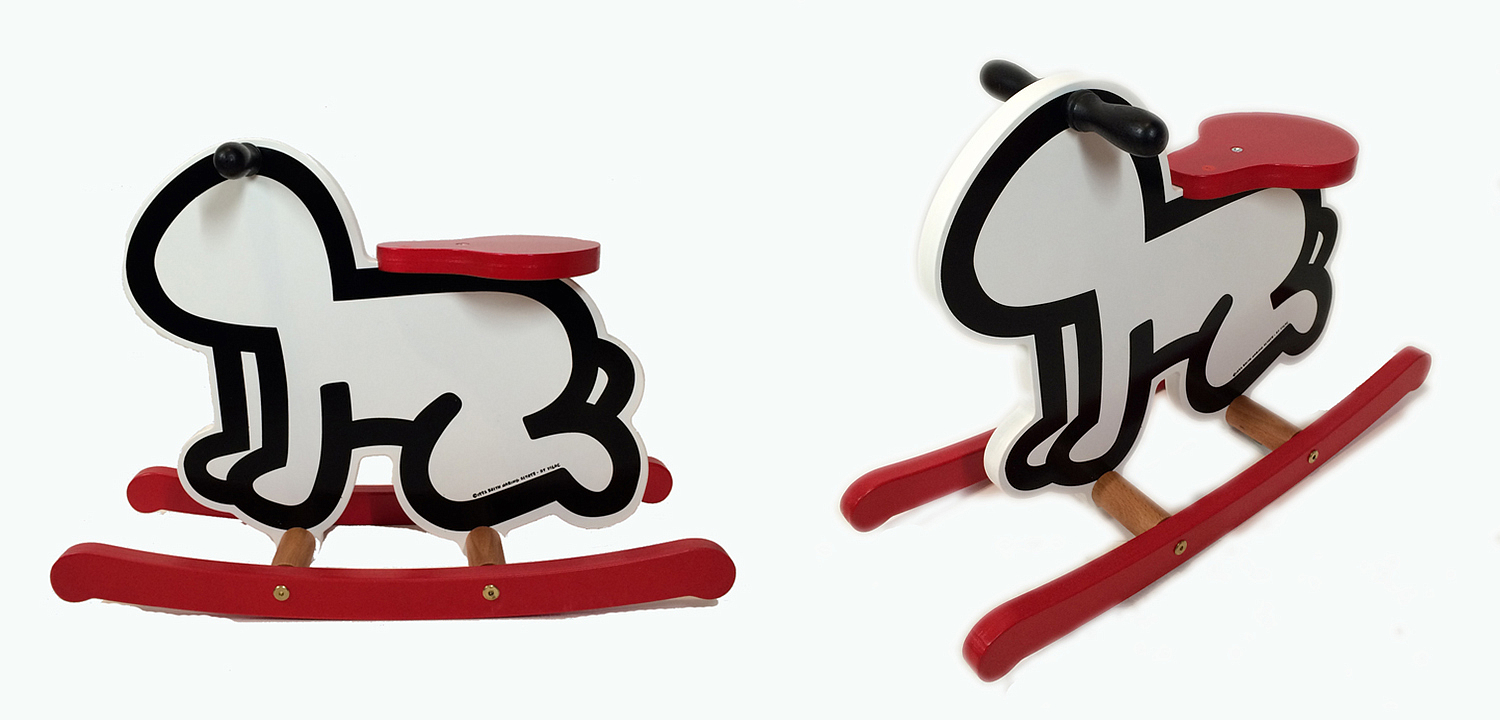 Детская деревянная качалка VILAC KEITH HARING ROCKER BABY TOY-WHITE Детская деревянная качалка VILAC KEITH HARING ROCKER BABY TOY-WHITE - Loft-Concept в Брянске