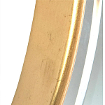 Зеркало в золотой деревянной раме Riviera варинант исполнения - 1 | Loft Concept в Брянске