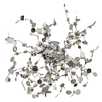 Бра с металлическими круглыми элементами Terzani Argent варинант исполнения - 2 | Loft Concept в Брянске