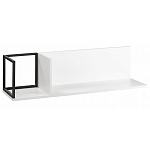 Полка навесная белая открытая Strict Lines  варинант исполнения - 1 | Loft Concept в Брянске