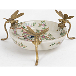 Блюдо фарфоровое Полет стрекоз Jita варинант исполнения - 2 | Loft Concept в Брянске