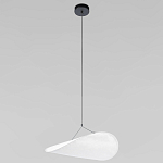 Подвесной светильник с белым тканевым плафоном в форме облака Crystal Cloud Junction варинант исполнения - 2 | Loft Concept в Брянске