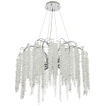 Люстра с хрустальными подвесками Bunch of Crystal Berries Silver Chandelier 8 варинант исполнения - 2 | Loft Concept в Брянске
