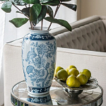 Ваза с синим цветочным орнаментом Blue & White Ornament  варинант исполнения - 4 | Loft Concept в Брянске