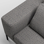 Мебельная ткань Шенилл серый цвет 142 см T4-46 варинант исполнения - 9 | Loft Concept в Брянске