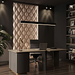 Гипсовая 3D панель с принтографией PM-108 варинант исполнения - 6 | Loft Concept в Брянске