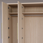 Большой Шкаф Primo Светлый дуб с 3 дверьми и 3 выдвижными ящиками варинант исполнения - 5 | Loft Concept в Брянске