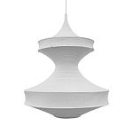 Подвесной вязаный белый светильник «Моника» варинант исполнения - 1 | Loft Concept в Брянске