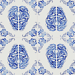 Плитка с узором Мозг варинант исполнения - 1 | Loft Concept в Брянске