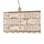 Люстра волнистой формы с текстурной огранкой Reflection of Reality варинант исполнения - 4 | Loft Concept в Брянске