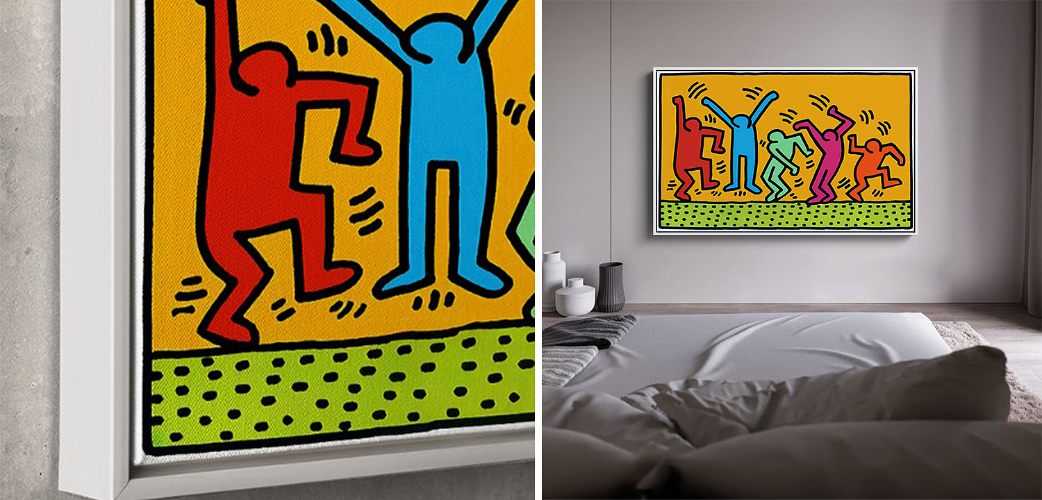 Постер Keith Haring 5 Постер Keith Haring 5 - Loft-Concept в Брянске