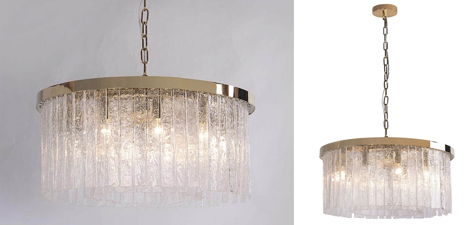 Люстра Crystal Harvey Gold Chandelier 60 Люстра Crystal Harvey Gold Chandelier 60 - Loft-Concept в Брянске