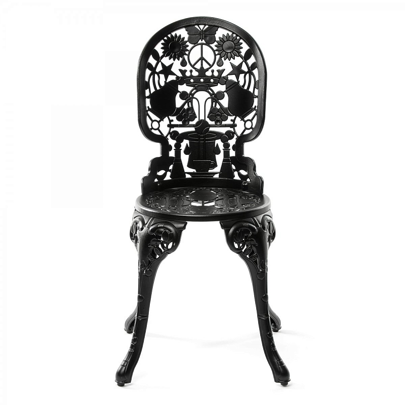 Стул Seletti Industry Collection ALUMINIUM CHAIR – BLACK Черный Стул Seletti Industry Collection ALUMINIUM CHAIR – BLACK Черный в Брянске | Loft Concept