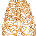 Подвесной светильник золотой в виде кораллов Coral Decor варинант исполнения - 1 | Loft Concept в Брянске