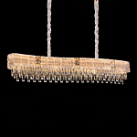 Люстра волнистой формы с каскадом из прозрачного хрусталя Constant Sparks варинант исполнения - 4 | Loft Concept в Брянске
