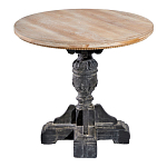 Столик кофейный с резным античным узором Antique Engraving варинант исполнения - 1 | Loft Concept в Брянске