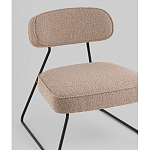 Кресло лаунж Kate букле капучино варинант исполнения - 2 | Loft Concept в Брянске