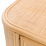 ТВ-тумба из плетеного ротанга Simone Rattan TV Stand варинант исполнения - 6 | Loft Concept в Брянске