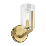 Бра с прозрачным плафоном в форме цилиндра Kichler варинант исполнения - 1 | Loft Concept в Брянске