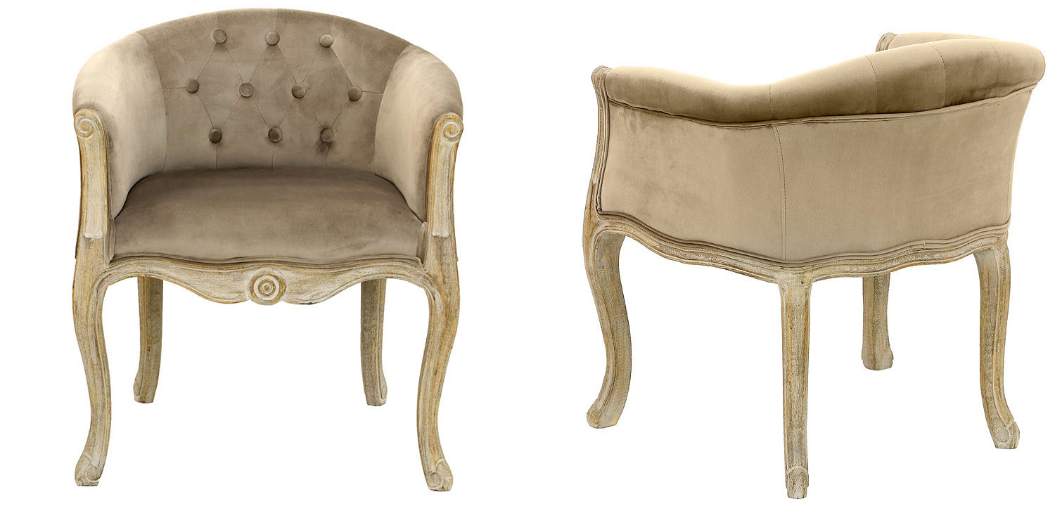 Кресло French Provence Armchair Roderic beige Кресло French Provence Armchair Roderic beige - Loft-Concept в Брянске