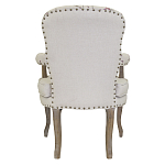 Кресло с изображением сакуры Aubrey Classical Armchair beige flax варинант исполнения - 2 | Loft Concept в Брянске