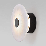 Бра светодиодный с мраморным рассеивателем черный  варинант исполнения - 2 | Loft Concept в Брянске