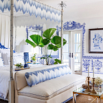 Обои ручная роспись Porto by Alessandra Branca Original colourway on dyed paper варинант исполнения - 1 | Loft Concept в Брянске