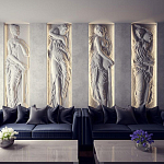 Барельеф FOUNTAIN OF INNOCENTS варинант исполнения - 1 | Loft Concept в Брянске