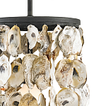 Подвесной светильник с подвесками из устричных раковин Sea Ravens варинант исполнения - 1 | Loft Concept в Брянске