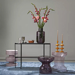 Кофейный столик стеклянный Elegant Lilac Glass Model варинант исполнения - 1 | Loft Concept в Брянске