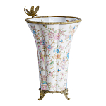 Ваза с бронзовой стрекозой Paradise Dragonfly варинант исполнения - 2 | Loft Concept в Брянске